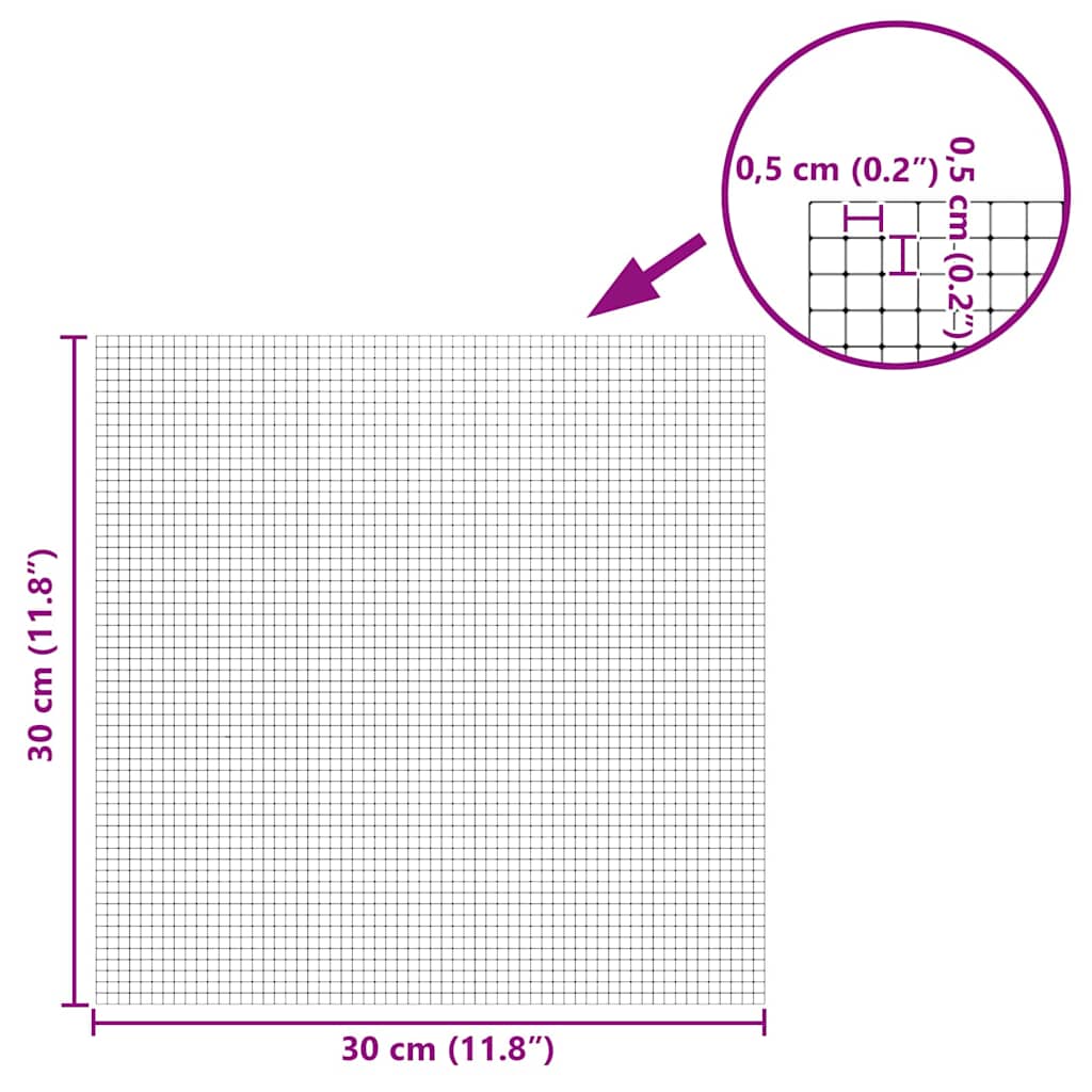 vidaXL Spiegel-Mosaikfliese Geometrisch 3 pcs Silber 30 x 30 cm Glas
