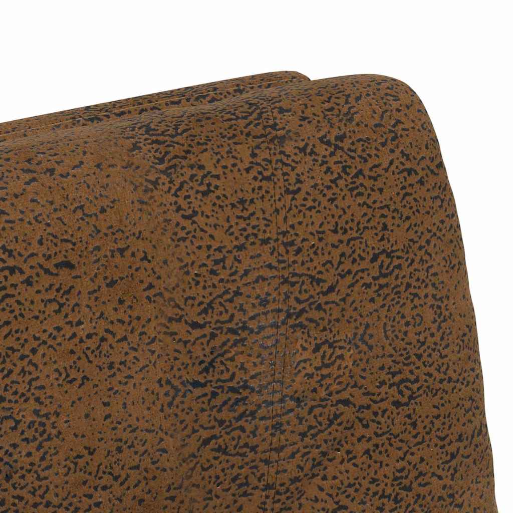 vidaXL Esszimmerstühle mit Rollen 2 pcs Braun 57 x 67 x 95 cm