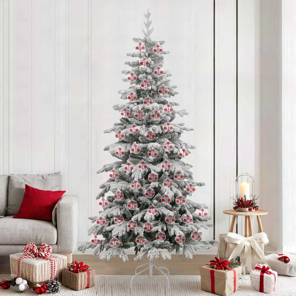 vidaXL Weihnachtskugel-Set 50 pcs Transparent Ø 5 cm Kunststoff