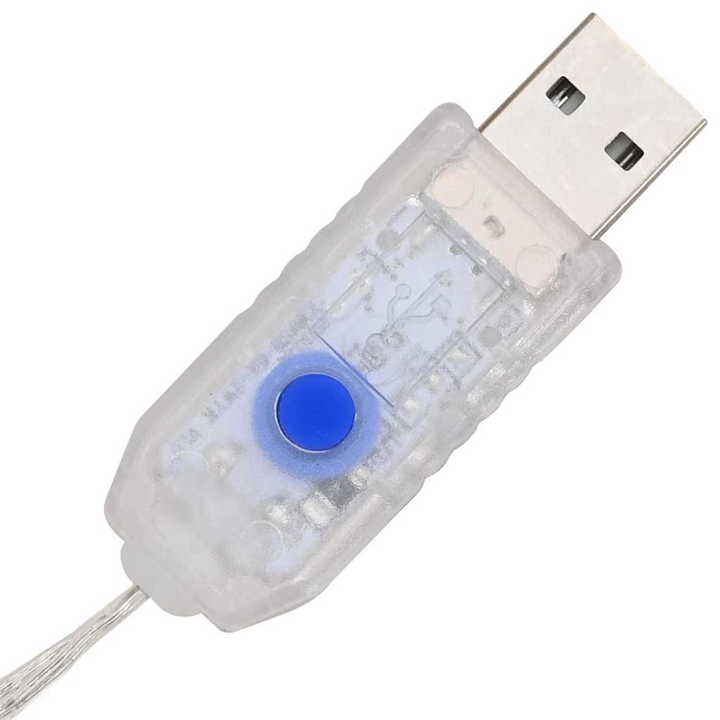 vidaXL Kranz mit 60 LEDs Warmweiß 76 x 8,5 x 76 cm Acryl