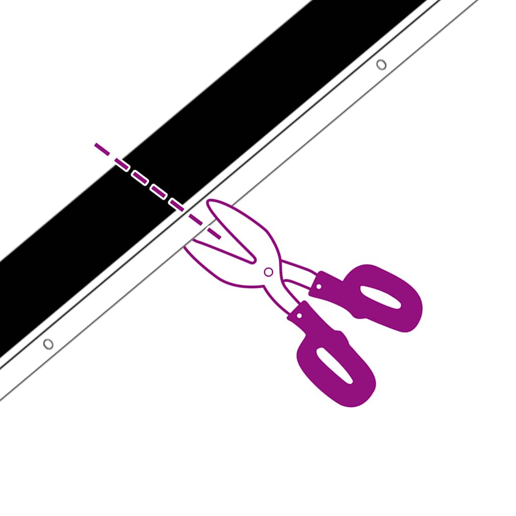 vidaXL Aufsteck Türbürstendichtungen 2 pcs Braun 100 cm