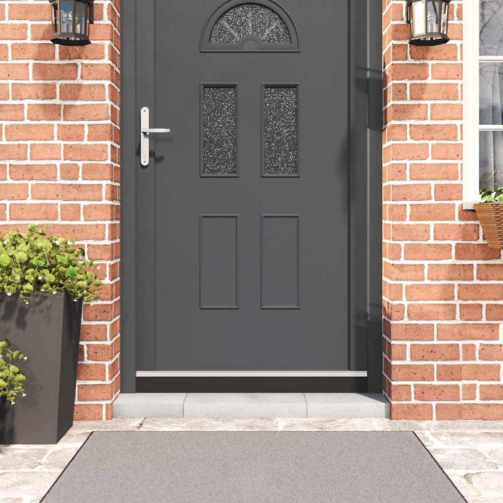 vidaXL Self-adhesive Door Brush Seals 2 pcs Braun 100 cm