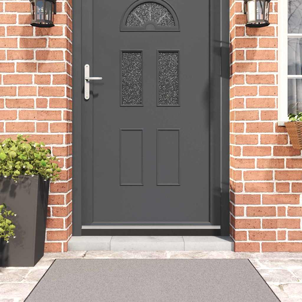 vidaXL Self-adhesive Door Brush Seals 2 pcs Braun 100 cm