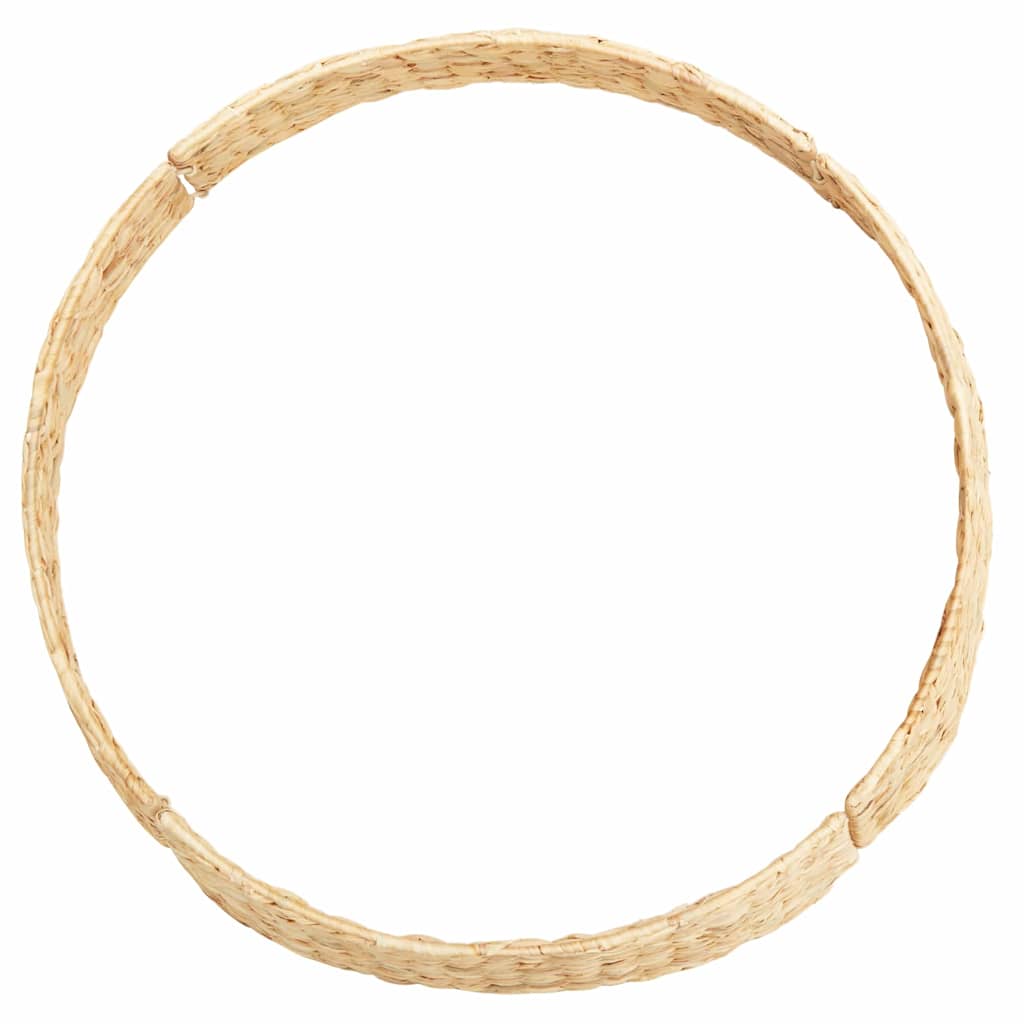 vidaXL Weihnachtsbaumkragen Braun 60 x 60 x 22 cm Wasserhyazinthe