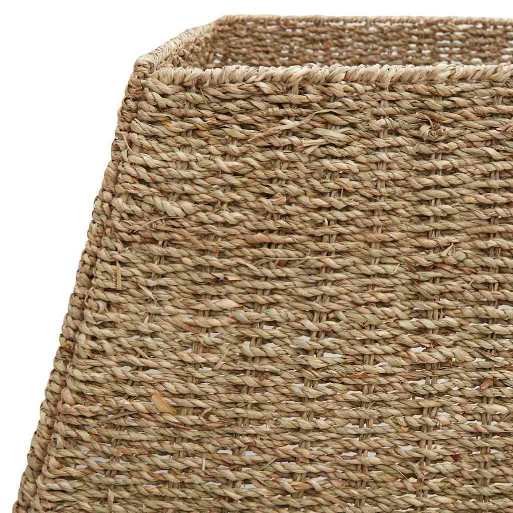 vidaXL Weihnachtsbaumkragen Braun 50 x 50 x 25 cm das Seegras