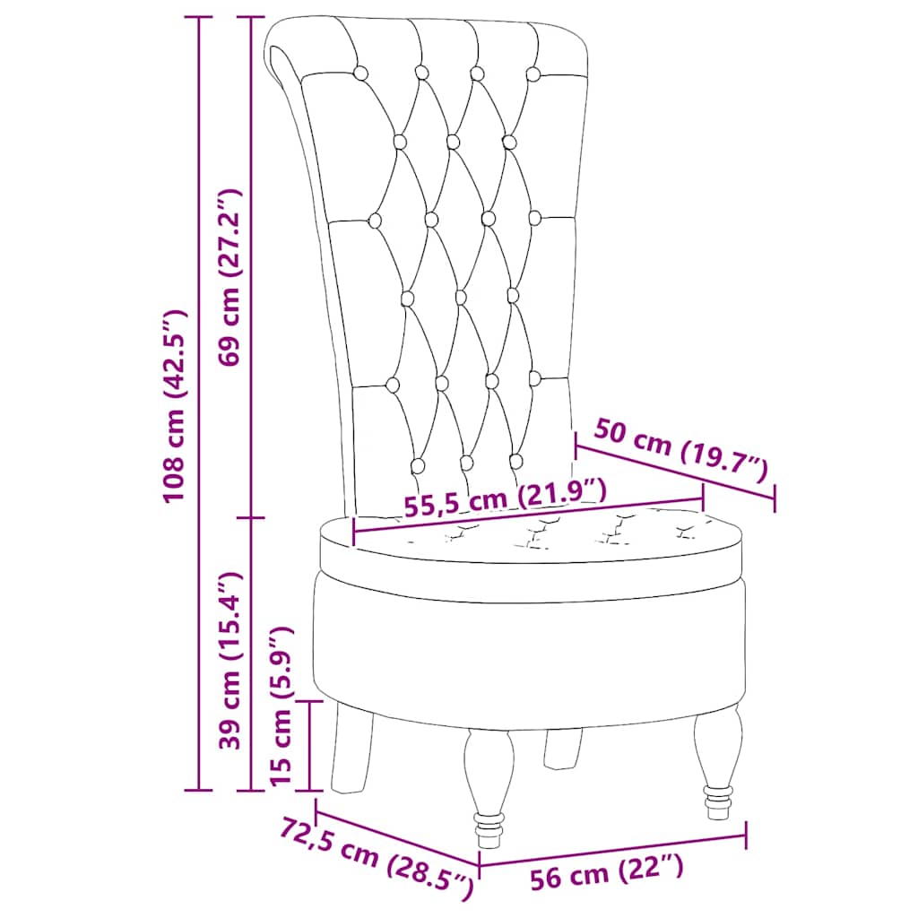 vidaXL Schlafsessel Hellgrau 56,5 x 70 x 110 cm Stoff