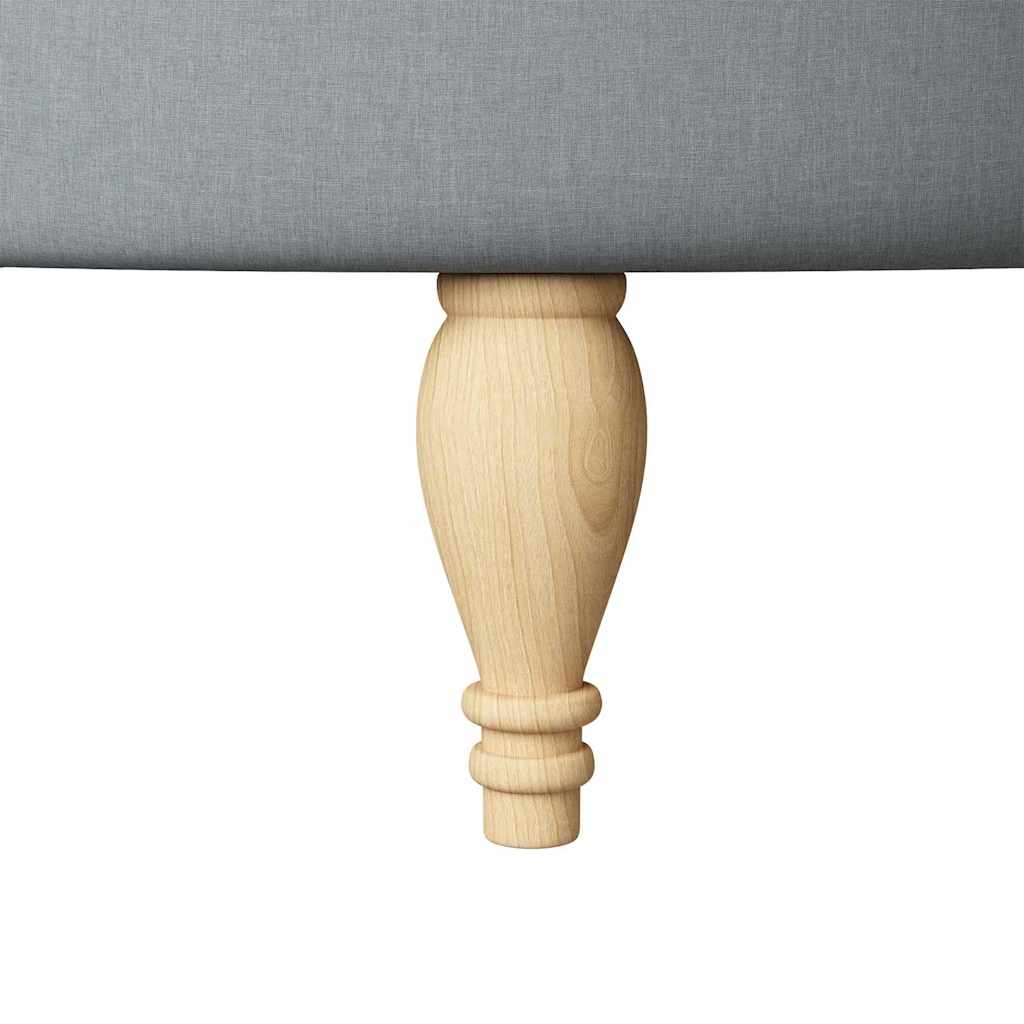 vidaXL Schlafsessel Hellgrau 56,5 x 70 x 110 cm Stoff