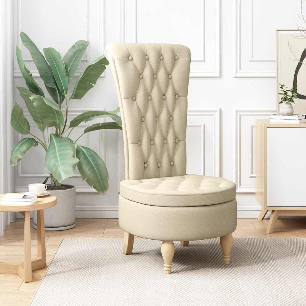 vidaXL Schlafsessel Hellgrau 56,5 x 70 x 110 cm Stoff