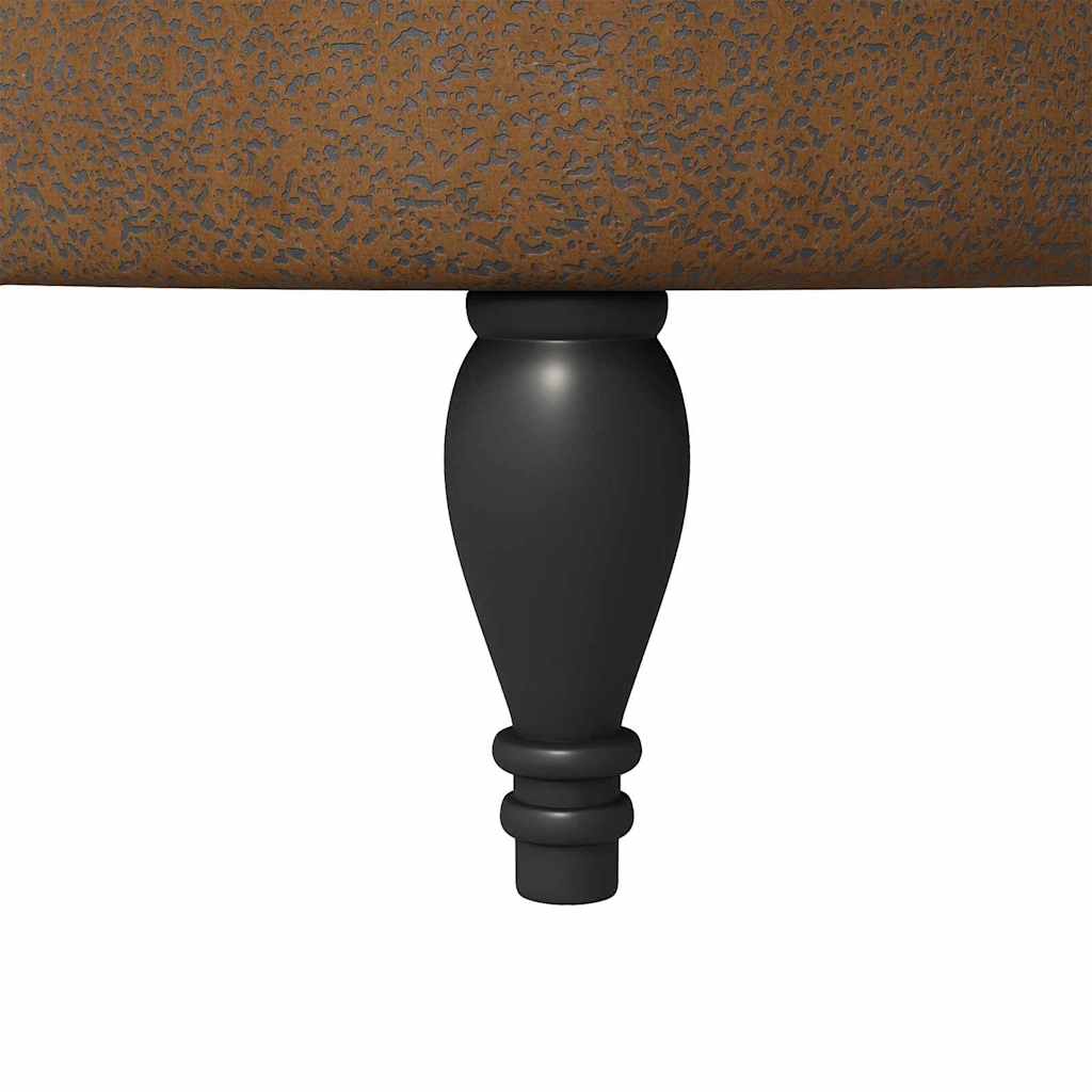 vidaXL Schlafsessel Braun 56,5 x 70 x 110 cm Kunstwildleder