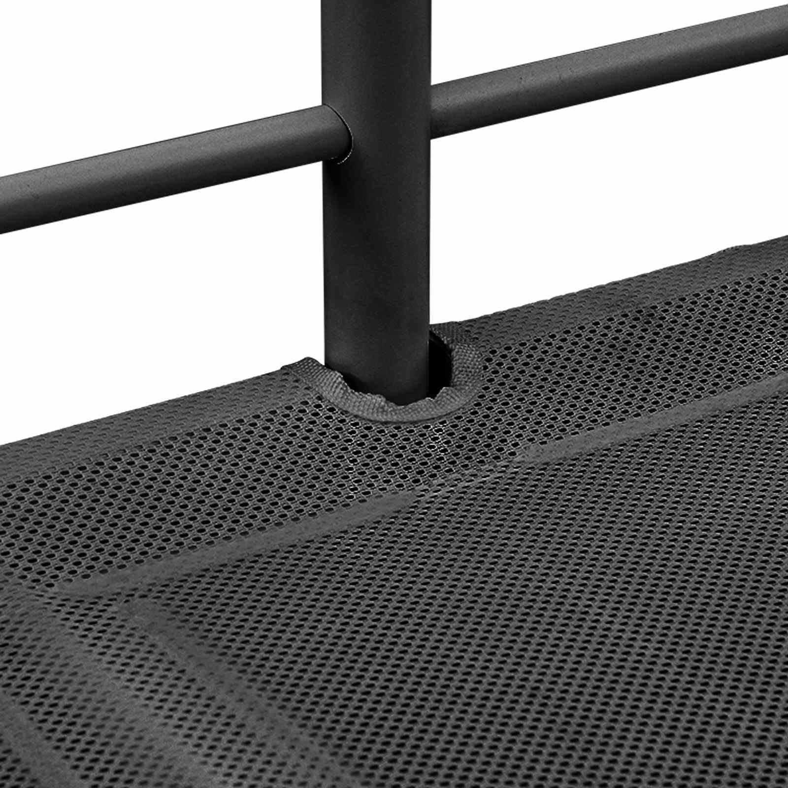 vidaXL Schwarz 74,5 x 190 cm