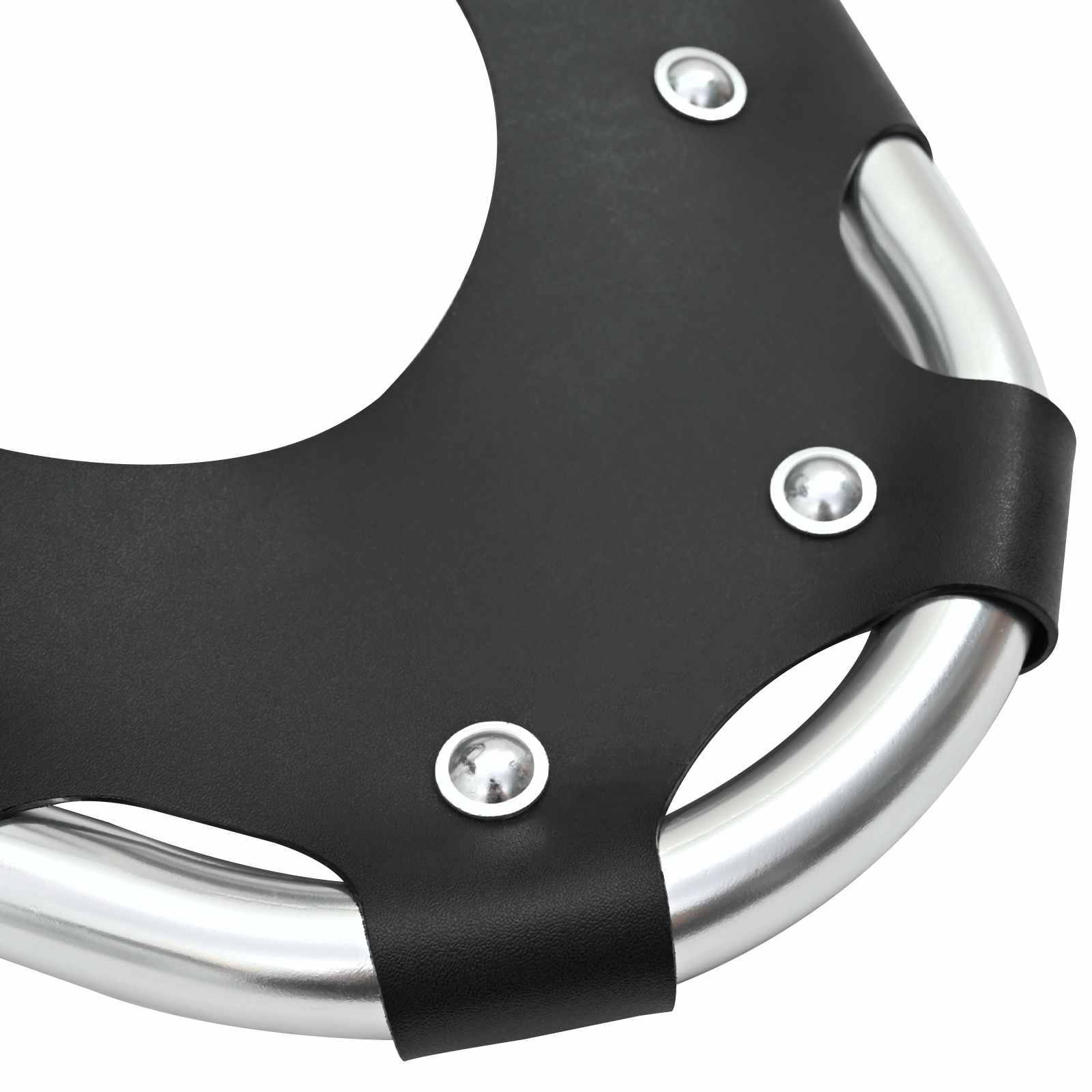 vidaXL 3 in 1 Schneeschuhe Silber und Schwarz 21 Zoll