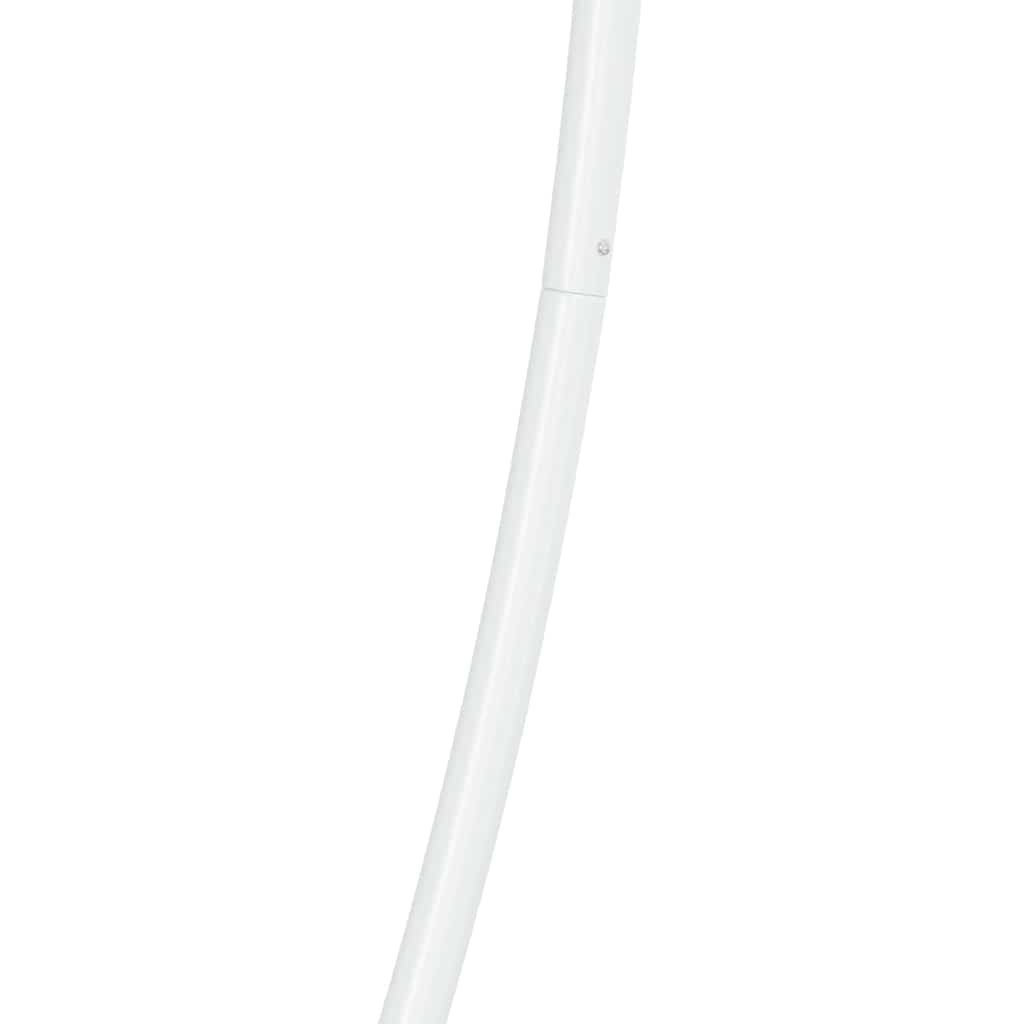 vidaXL Hochzeitsbogen Weiß 220 x 45 x 200 cm Stahl