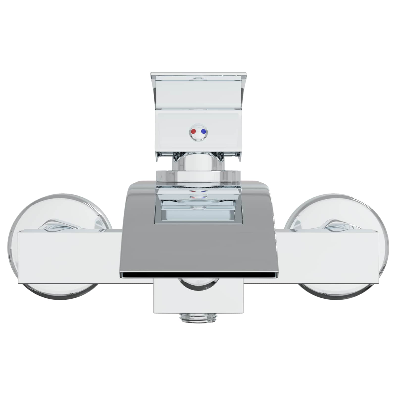 vidaXL Duschmischer Chrom G 1 / 2 Zoll