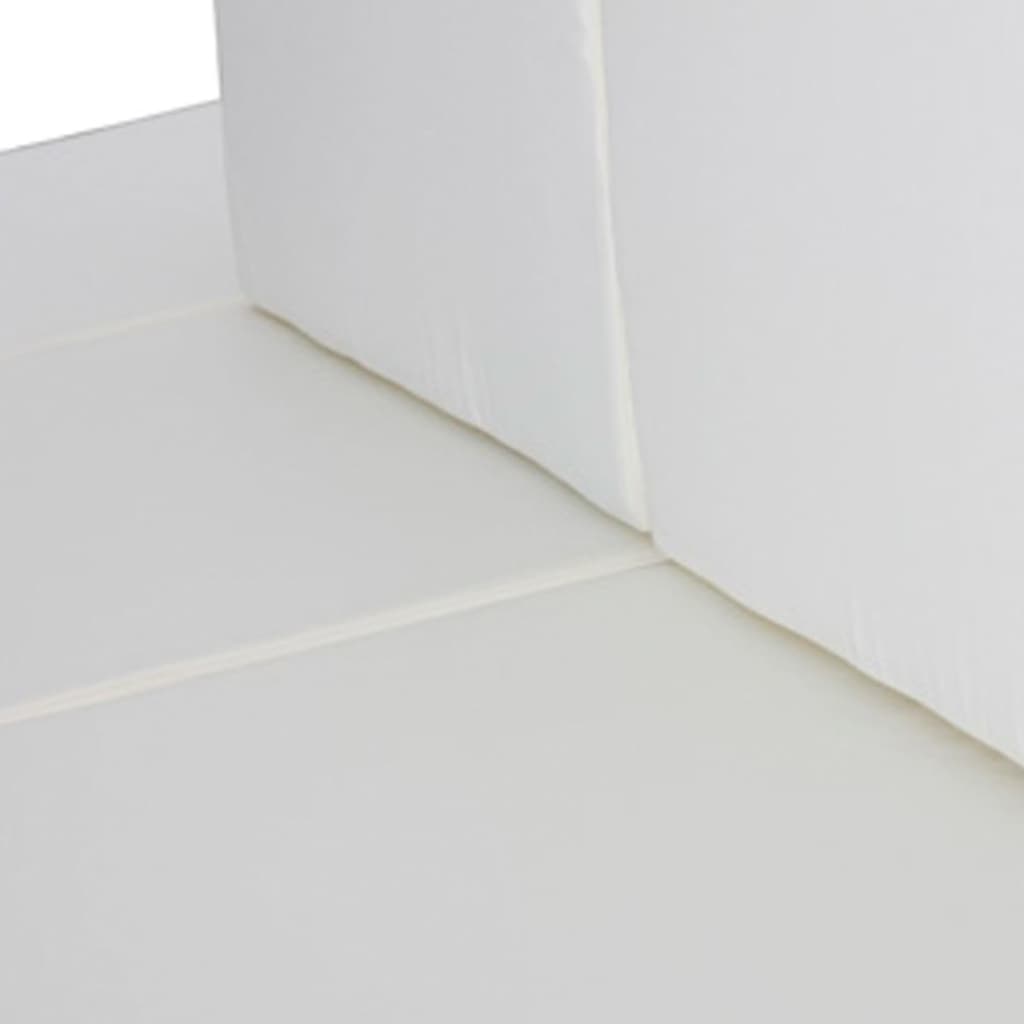 vidaXL 6-tlg. Garten-Lounge-Set mit Auflagen Poly Rattan Braun