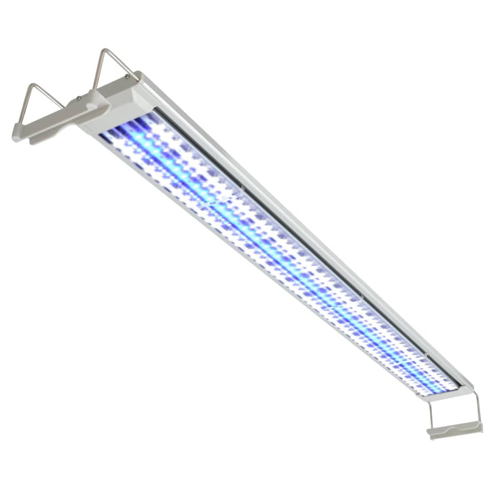 vidaXL Aquarium-Beleuchtung LED 50-60 cm Aluminium IP67