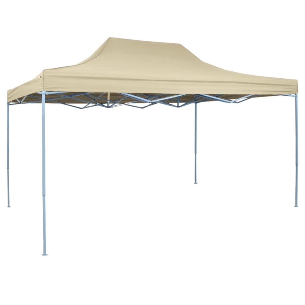 vidaXL Partyzelt Faltbar Pop-Up Beige 440x292x315 cm