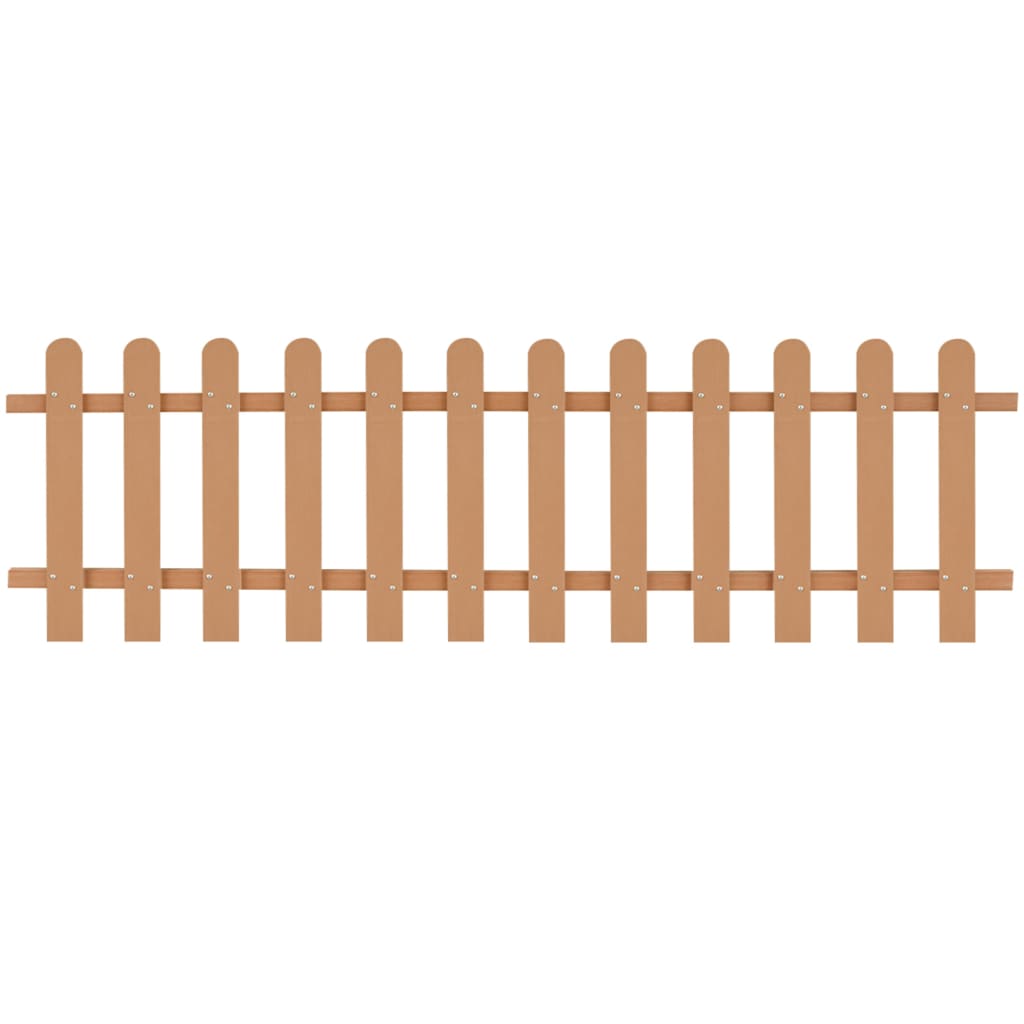 vidaXL Lattenzaun WPC 200 x 60 cm