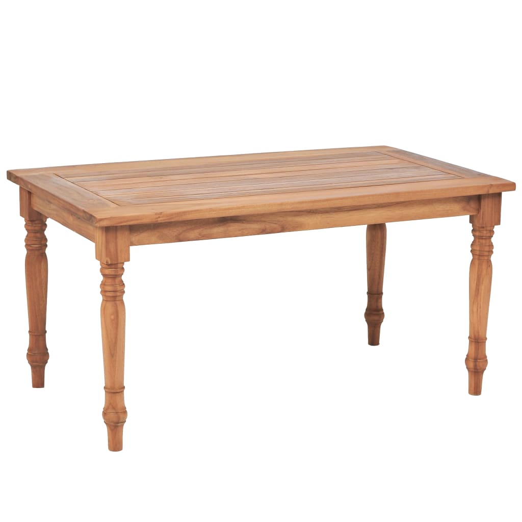 vidaXL Batavia-Couchtisch Teak 90x50x45 cm