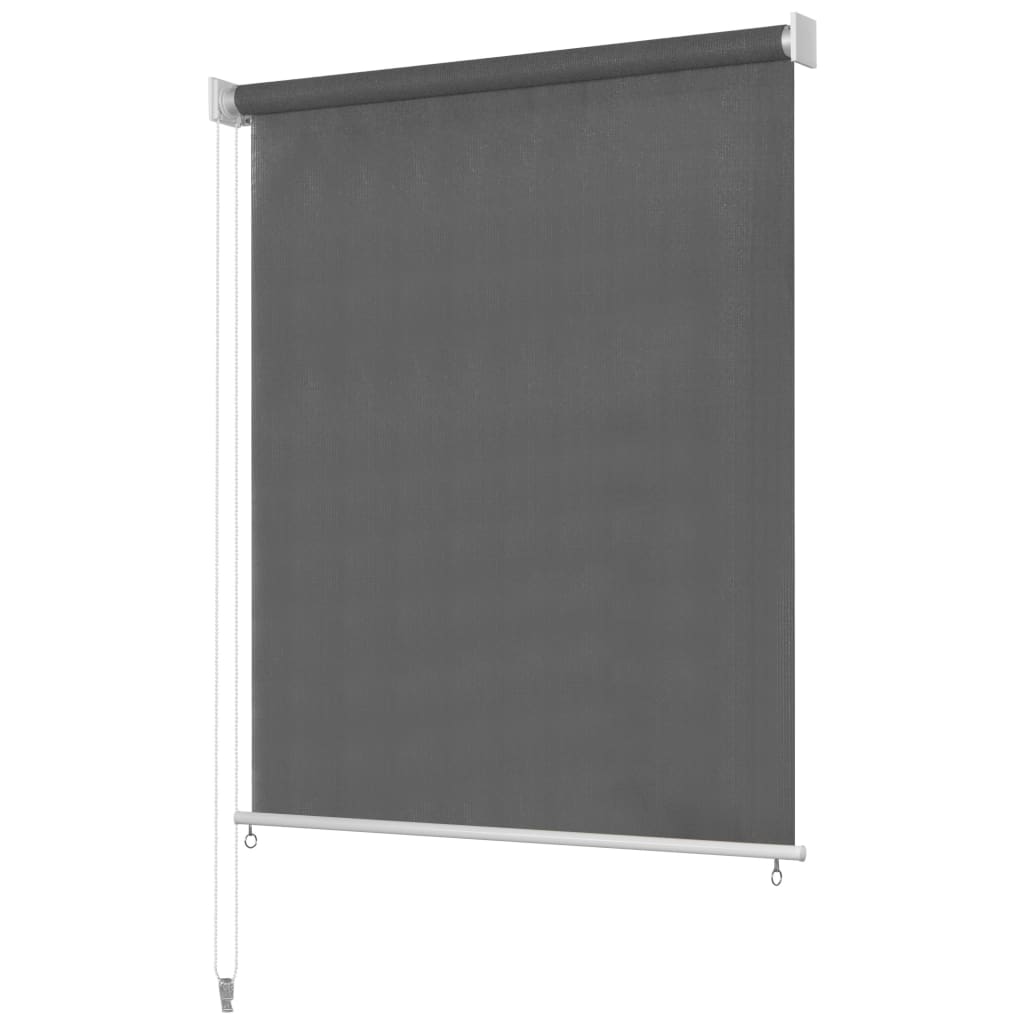vidaXL Außenrollo 100 x 140 cm Cremeweiß