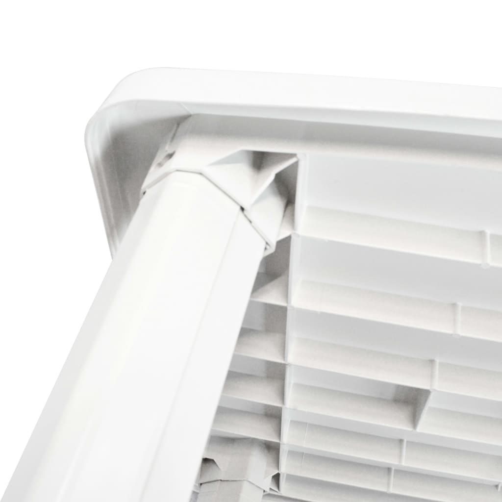 vidaXL Gartentisch Weiß 101x68x72 cm Kunststoff