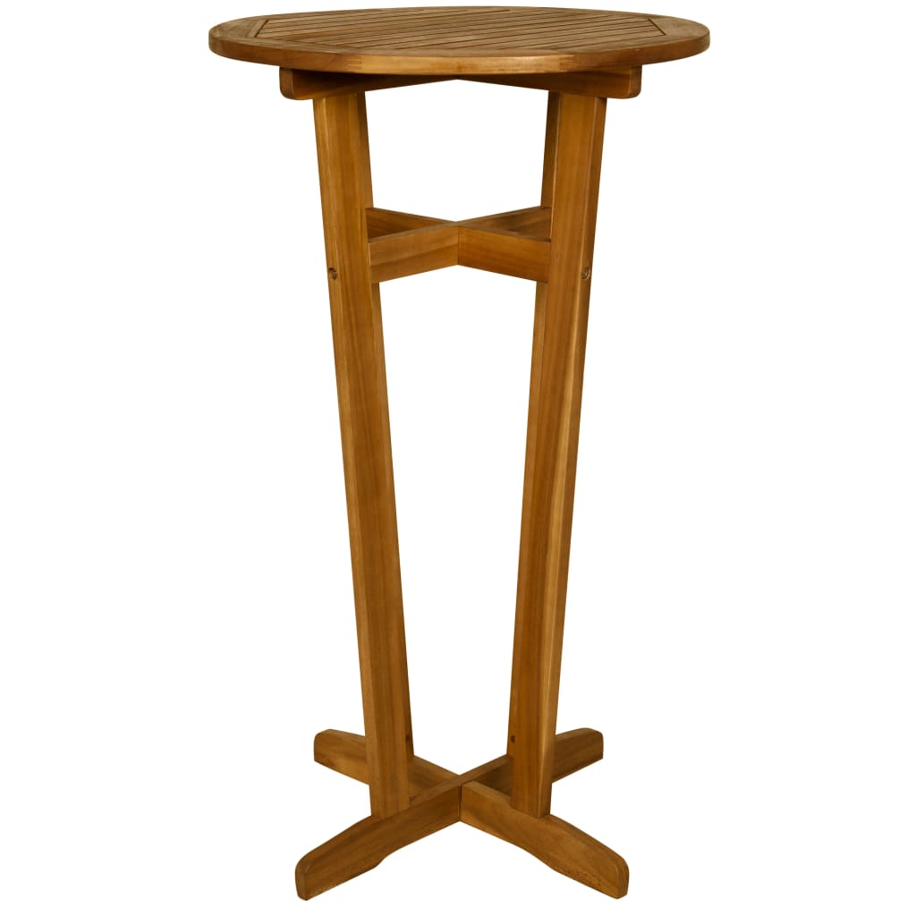 vidaXL 3-tlg. Bar-Set Akazienholz Massiv