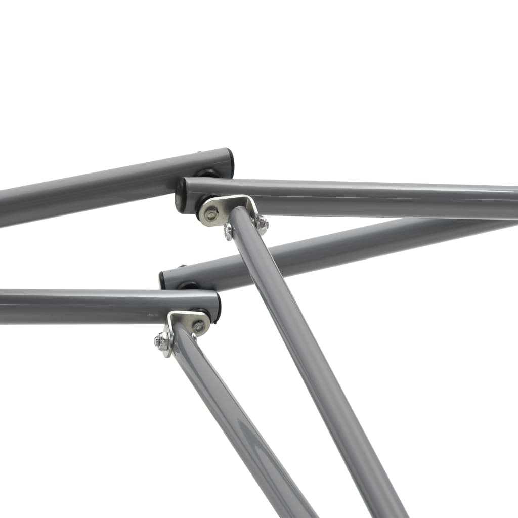 vidaXL Hängematte mit faltbarem Ständer Blau