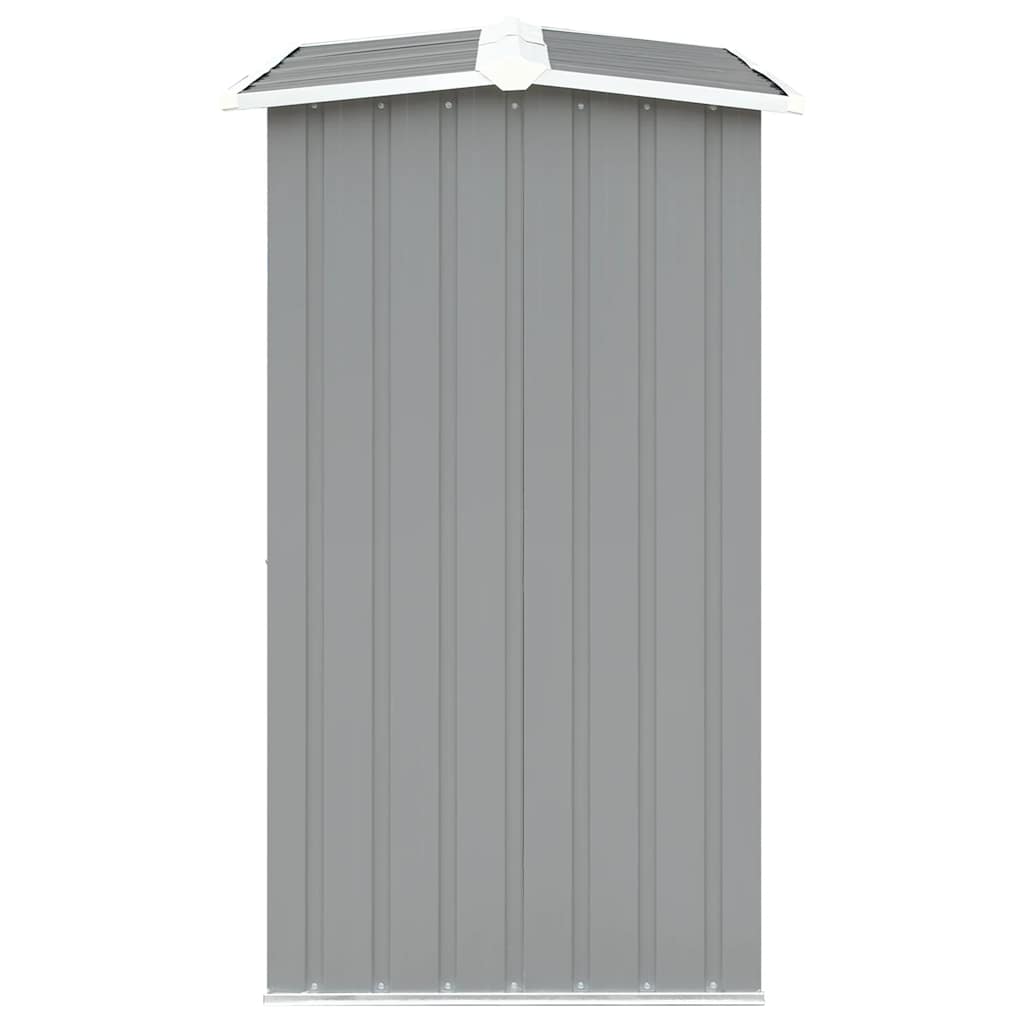 vidaXL Brennholzlager aus verzinktem Stahl 330 x 92 x 153 cm Grau