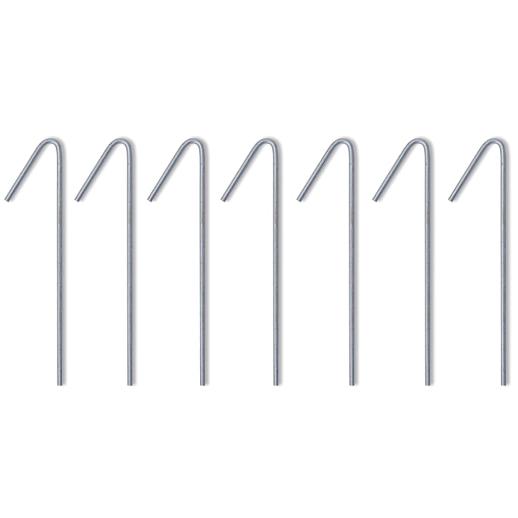 vidaXL Faltzelt mit 2 Wänden 291x291x315 cm Cremeweiß