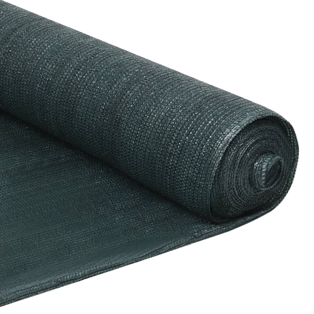 vidaXL Sichtschutznetz HDPE 1x10 m Schwarz
