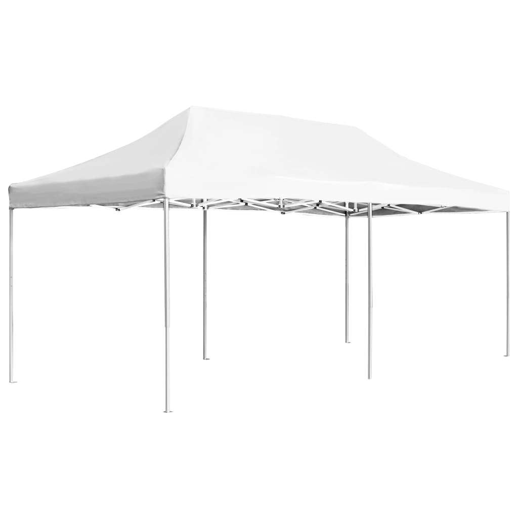 vidaXL Profi-Partyzelt Faltbar Aluminium 3x3 m Creme