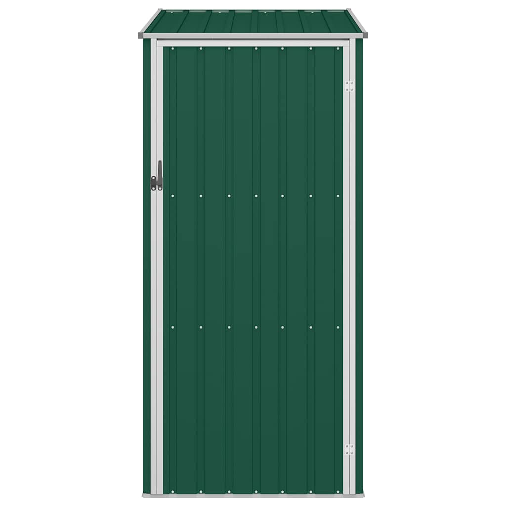 vidaXL Gerätehaus Grün 87x98x159 cm Verzinkter Stahl