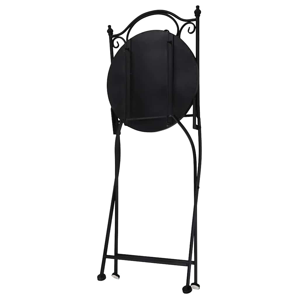 vidaXL Bistrostühle Mosaik 2 Stk. Keramik Braun