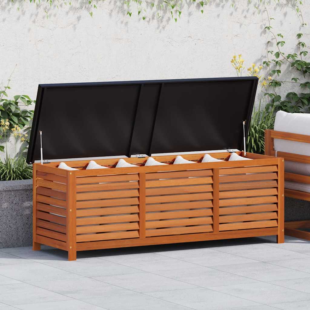 vidaXL Gartenbox 60x50x55 cm Massivholz Eukalyptus