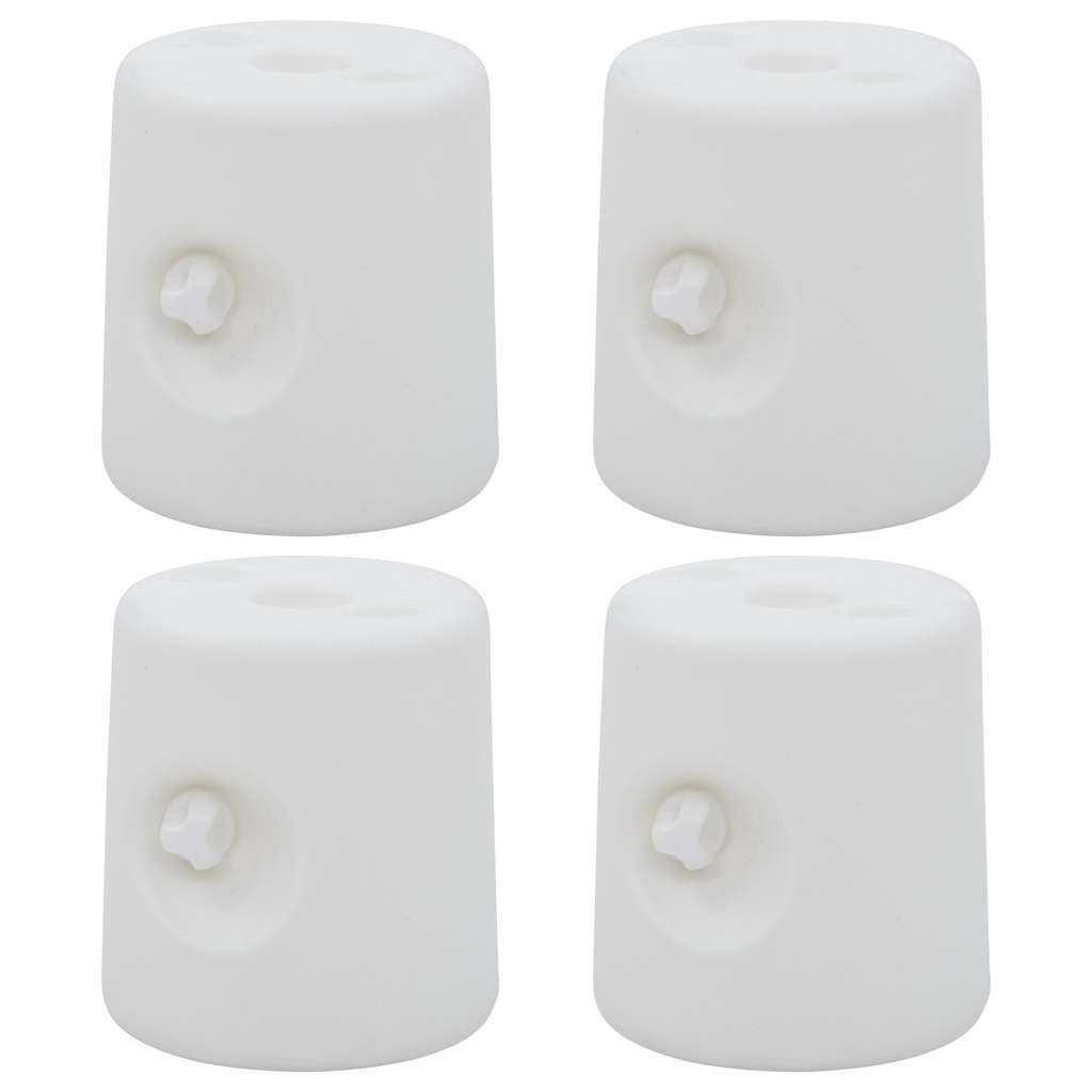 vidaXL Pavillon-Gewichte 4 Stk. PE Weiß