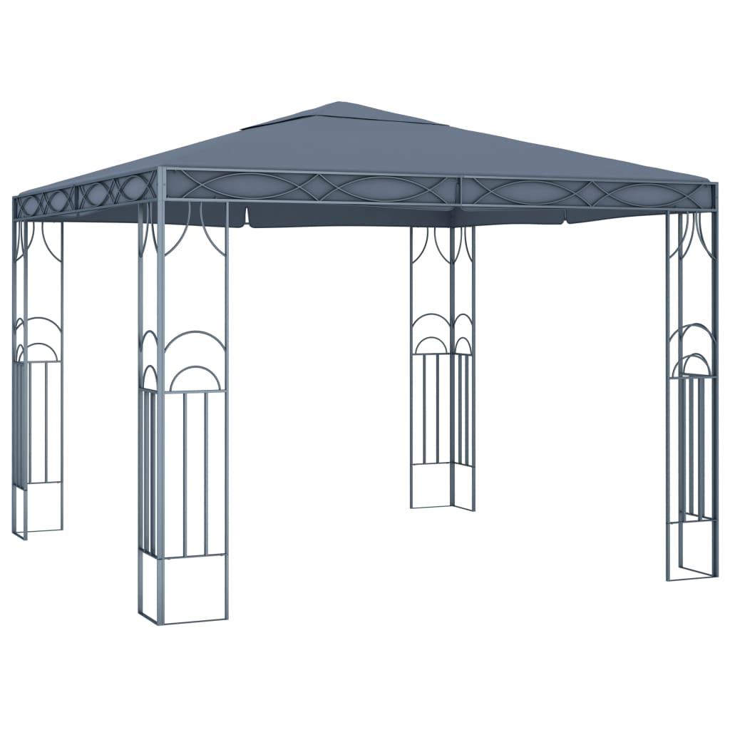 vidaXL Pavillon 300 x 300 cm Cremeweiß