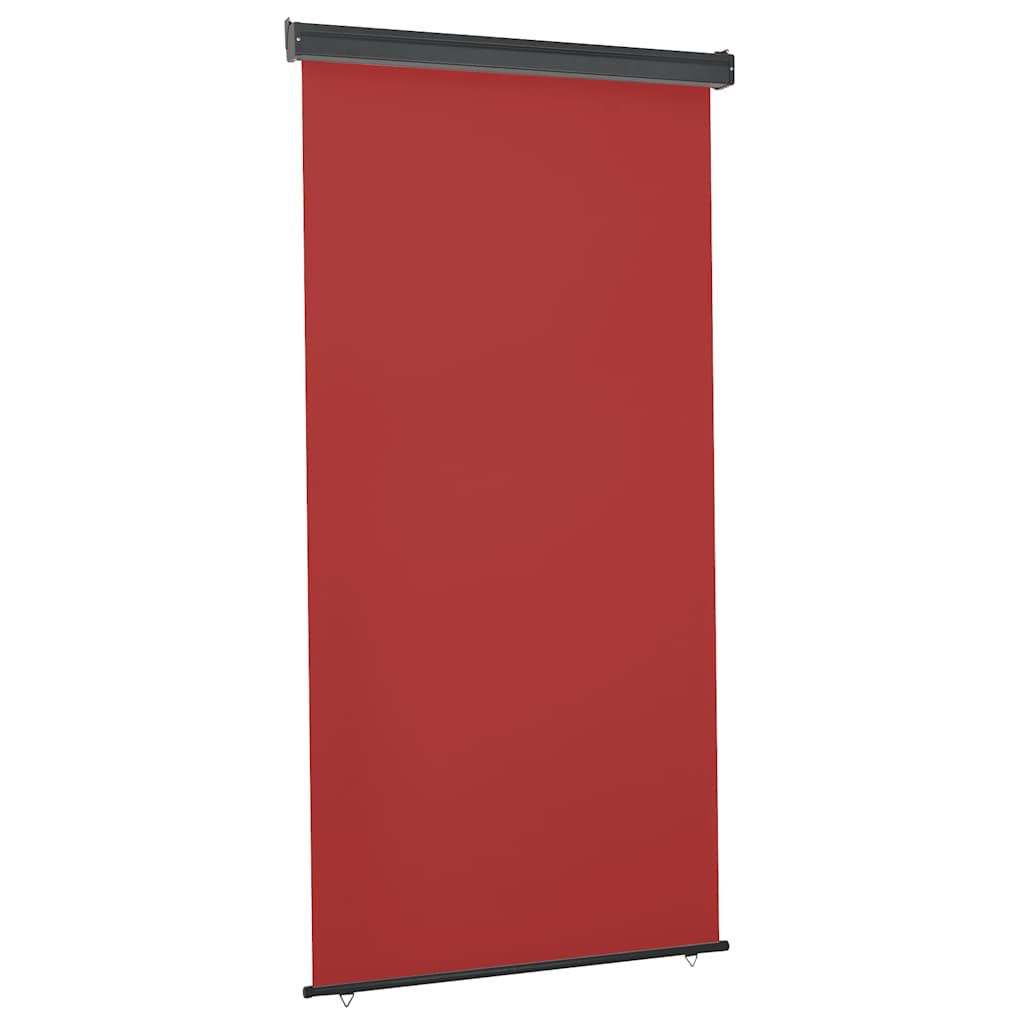 vidaXL Balkon-Seitenmarkise 65x250 cm Schwarz