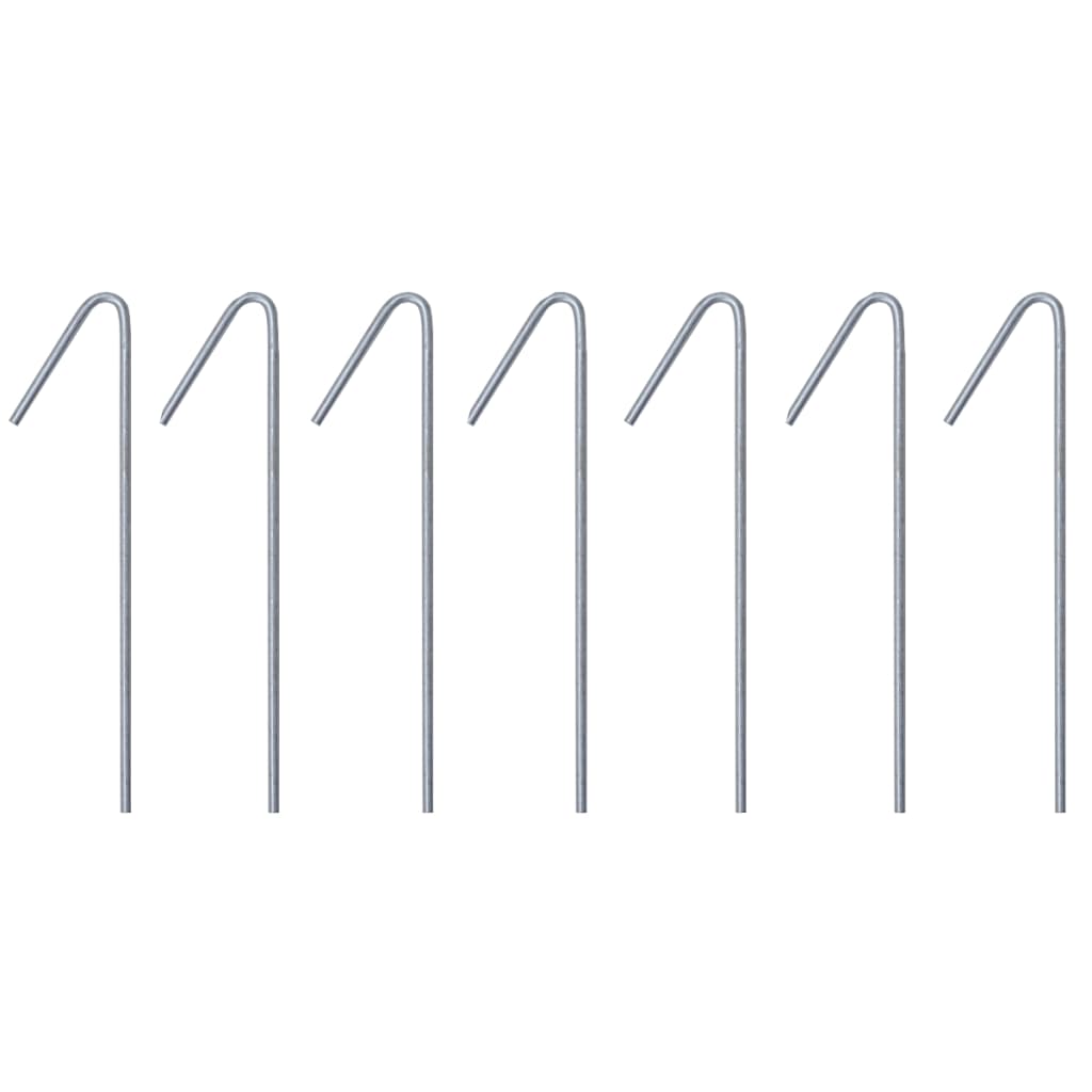 vidaXL Profi-Partyzelt Faltbar mit 2 Seitenwänden 2×2m Stahl Blau