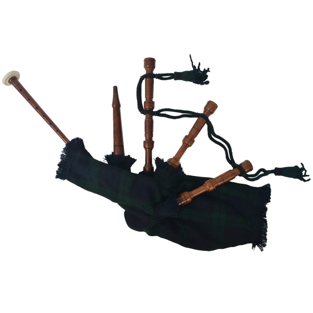 Schottischer Kinder-Dudelsack Great Highland Royal Stewart Tartan Rot