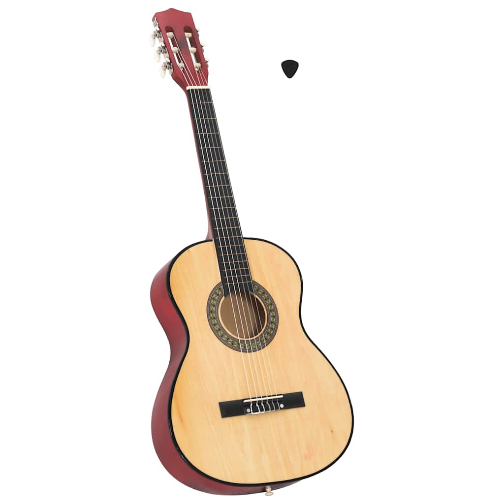 vidaXL Klassische Gitarre für Anfänger 4/4 39" Lindenholz