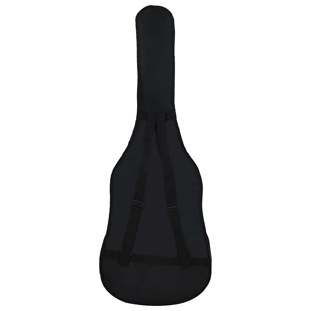 vidaXL Gitarrentasche für 4/4 (39") Klassikgitarre Schwarz 100x37 cm Stoff