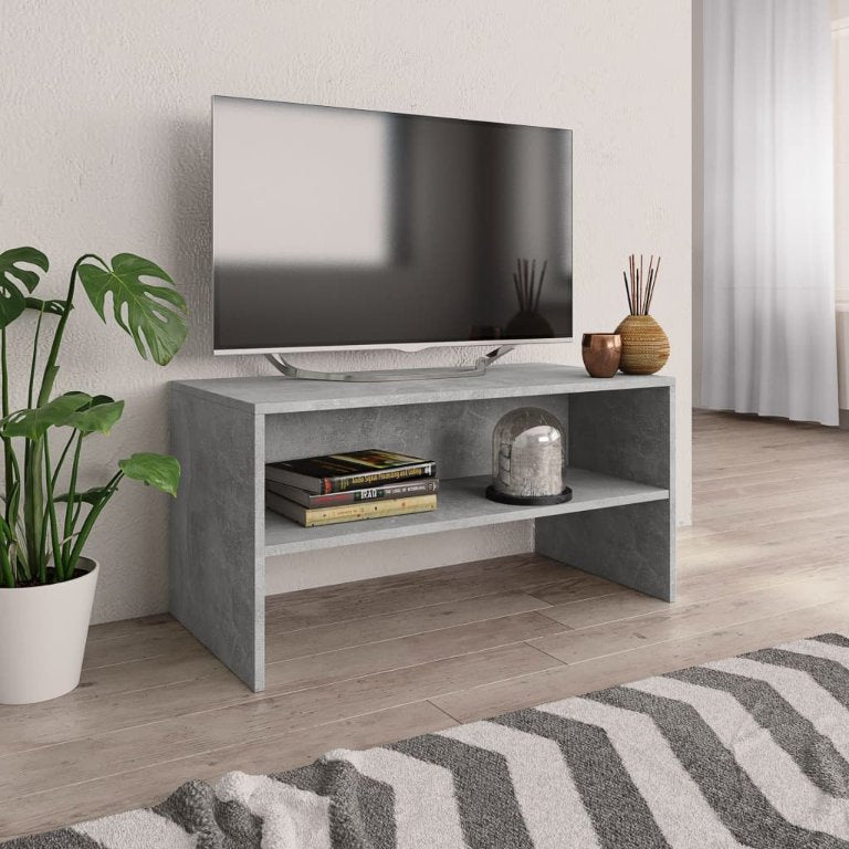 vidaXL TV-Schrank Weiß 80x40x40cm Holzwerkstoff