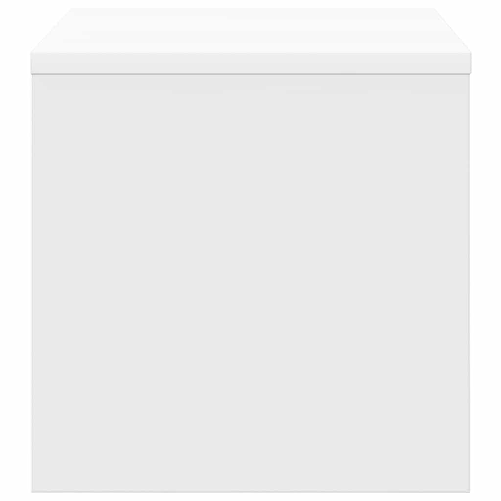 vidaXL Nachttisch Weiß 40x30x30 cm Holzwerkstoff