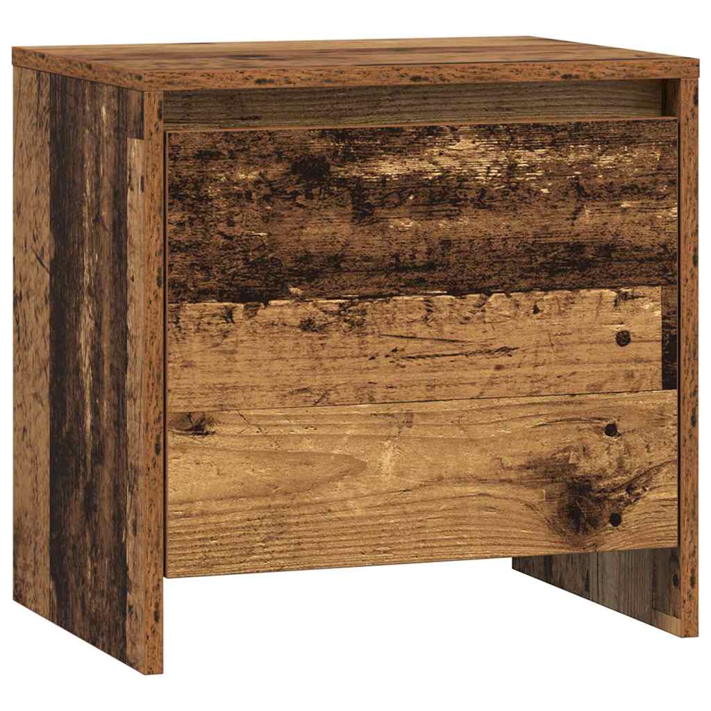 Nachttisch Weiß 45x34x44,5 cm Holzwerkstoff