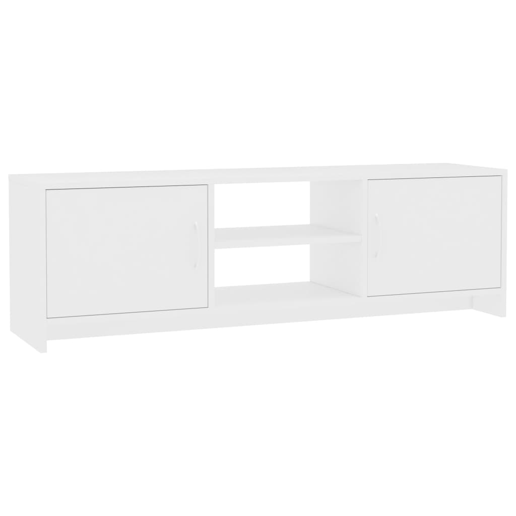 vidaXL TV-Schrank Weiß 120x30x37,5 cm Holzwerkstoff