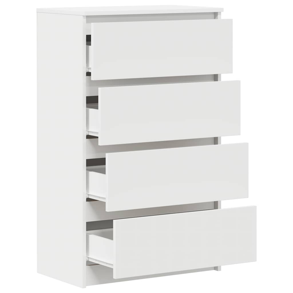 vidaXL Sideboard Weiß 60x35x98,5 cm Holzwerkstoff