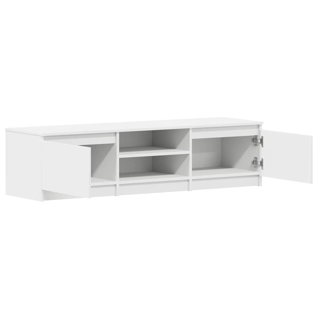 vidaXL TV-Schrank Weiß 140×40×35,5 cm Holzwerkstoff