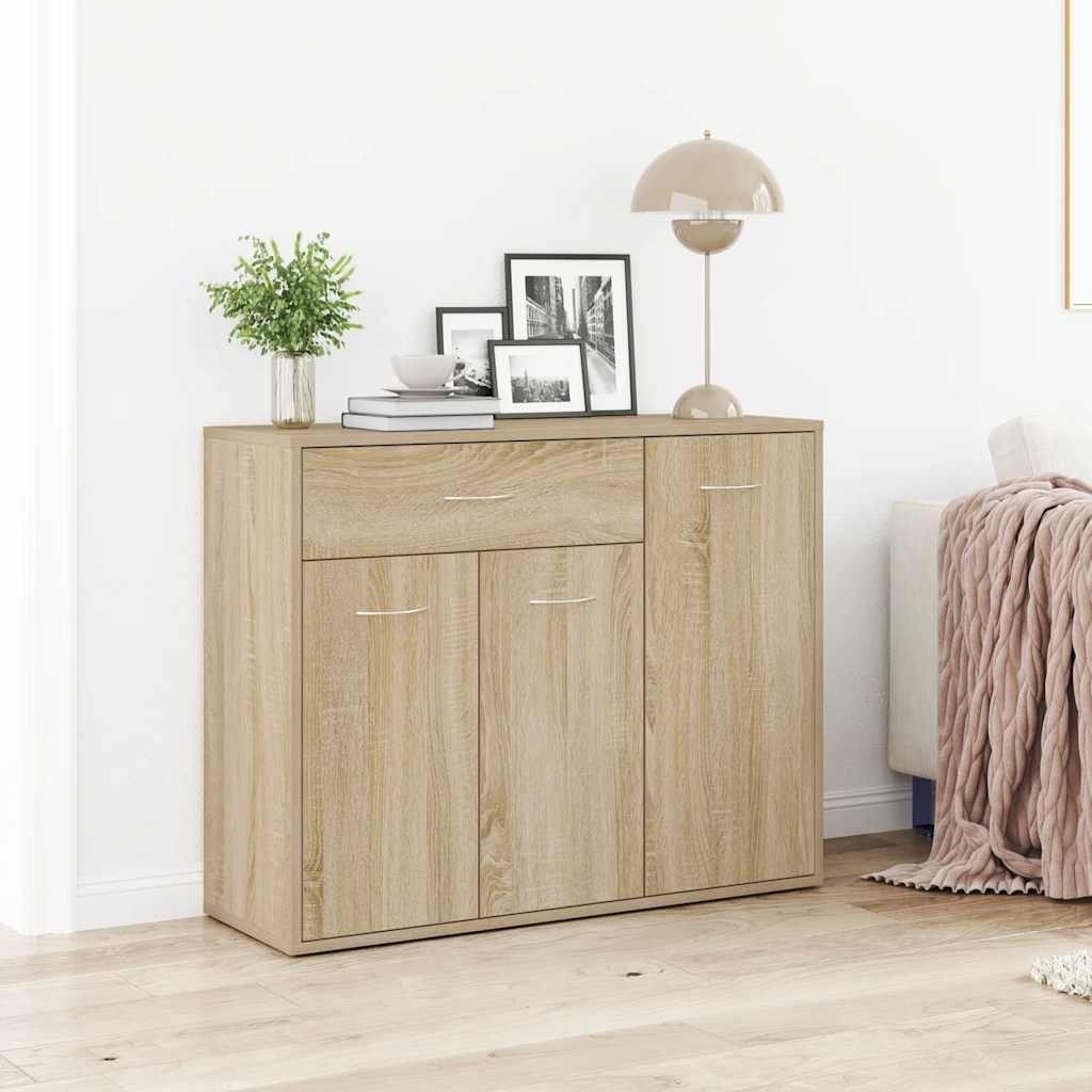 vidaXL Sideboard Weiß 88x30x70 cm Holzwerkstoff