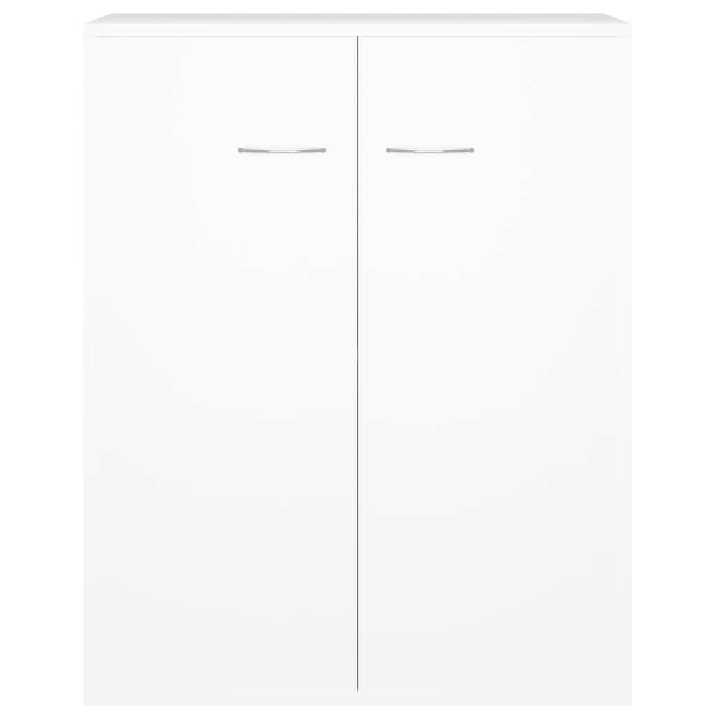 vidaXL Sideboard Weiß 60x30x75 cm Holzwerkstoff