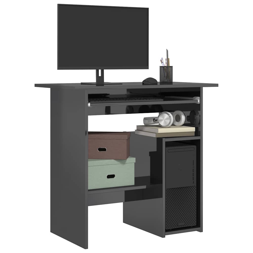vidaXL Schreibtisch Weiß 80x45x74 cm Holzwerkstoff