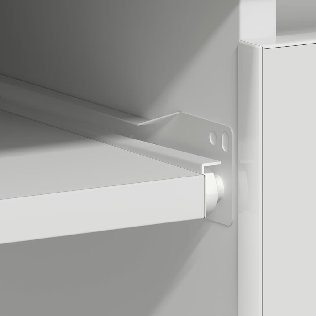 vidaXL Schreibtisch Weiß 90x45x76 cm Holzwerkstoff